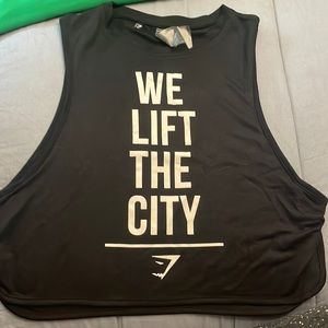 Gymshark “We lift the city” tank, great used condition